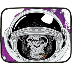 Spacemonkey Fleece Blanket (mini) by goljakoff