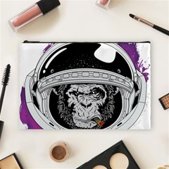 Spacemonkey Cosmetic Bag (large) by goljakoff