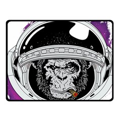 Spacemonkey Fleece Blanket (small) by goljakoff