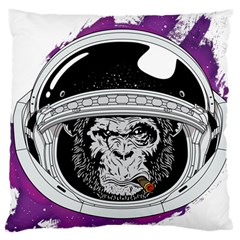 Spacemonkey Large Cushion Case (two Sides) by goljakoff