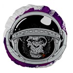 Spacemonkey Large 18  Premium Round Cushions Front