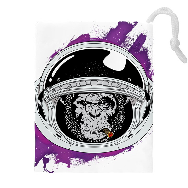 Spacemonkey Drawstring Pouch (5XL)