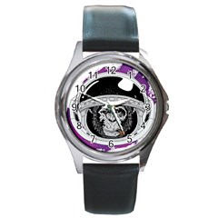 Spacemonkey Round Metal Watch by goljakoff