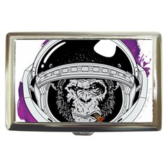 Spacemonkey Cigarette Money Case by goljakoff