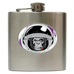 Spacemonkey Hip Flask (6 Oz) by goljakoff