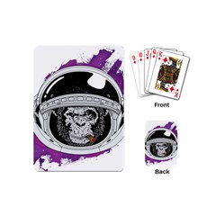 Spacemonkey Playing Cards Single Design (mini) by goljakoff