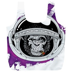 Spacemonkey Full Print Recycle Bag (xl) by goljakoff