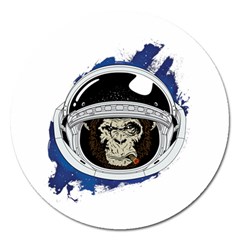 Spacemonkey Magnet 5  (round) by goljakoff