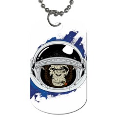 Spacemonkey Dog Tag (two Sides) by goljakoff