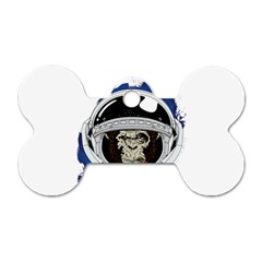 Spacemonkey Dog Tag Bone (one Side) by goljakoff