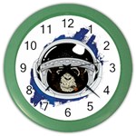 Spacemonkey Color Wall Clock Front