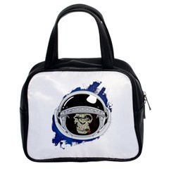 Spacemonkey Classic Handbag (two Sides) by goljakoff