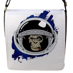 Spacemonkey Flap Closure Messenger Bag (s) by goljakoff