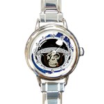 Spacemonkey Round Italian Charm Watch Front