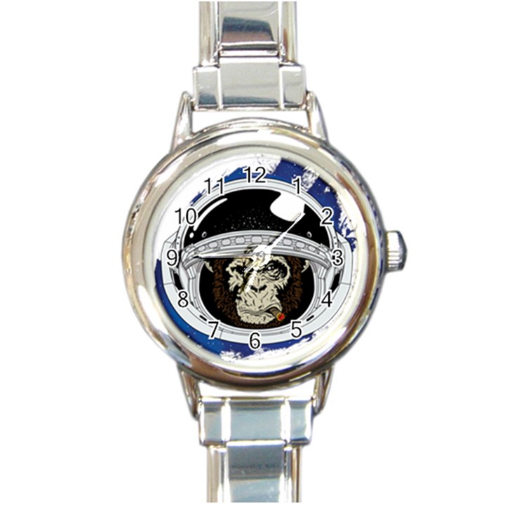 Spacemonkey Round Italian Charm Watch