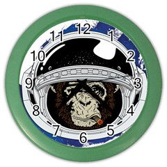 Spacemonkey Color Wall Clock