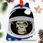 Spacemonkey Ornament (Bell) Front