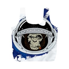 Spacemonkey Full Print Recycle Bag (m) by goljakoff