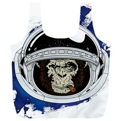 Spacemonkey Full Print Recycle Bag (xl) by goljakoff