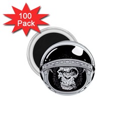 Spacemonkey 1 75  Magnets (100 Pack) 