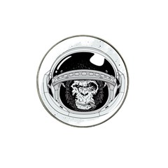 Spacemonkey Hat Clip Ball Marker (4 Pack) by goljakoff