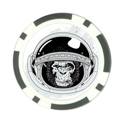 Spacemonkey Poker Chip Card Guard by goljakoff