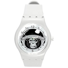 Spacemonkey Round Plastic Sport Watch (m)