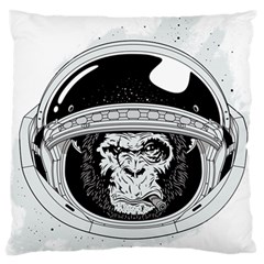 Spacemonkey Standard Flano Cushion Case (one Side) by goljakoff