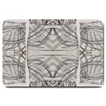 Monochrome module Pattern IV Large Doormat  30 x20  Door Mat