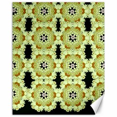 Summer Sun Flower Power Over The Florals In Peace Pattern Canvas 16  X 20  by pepitasart