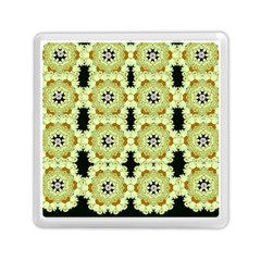 Summer Sun Flower Power Over The Florals In Peace Pattern Memory Card Reader (square) by pepitasart