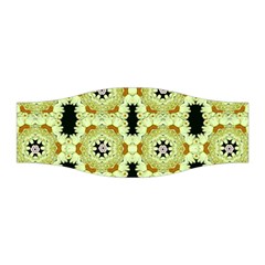 Summer Sun Flower Power Over The Florals In Peace Pattern Stretchable Headband by pepitasart