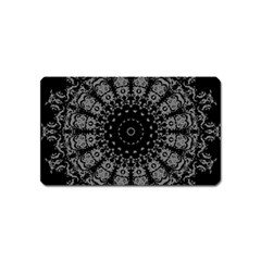 Gothic Mandala Magnet (name Card) by MRNStudios