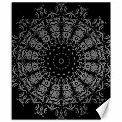 Gothic Mandala Canvas 8  X 10  by MRNStudios