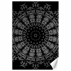 Gothic Mandala Canvas 20  X 30  by MRNStudios