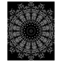 Gothic Mandala Drawstring Bag (small) by MRNStudios