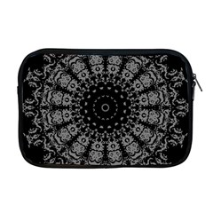 Gothic Mandala Apple Macbook Pro 17  Zipper Case by MRNStudios