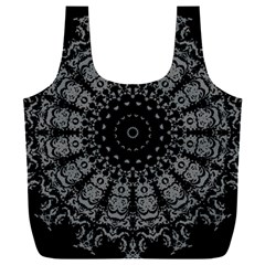 Gothic Mandala Full Print Recycle Bag (xxxl) by MRNStudios