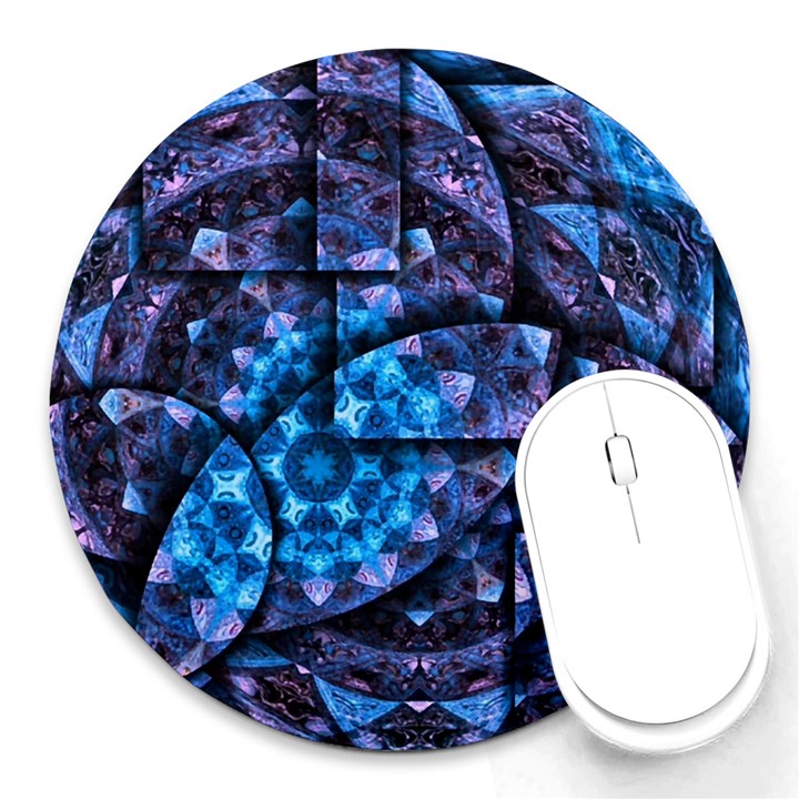 Dismembered Mandala Round Mousepads