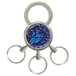 Dismembered Mandala 3-Ring Key Chain Front