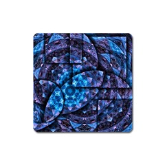 Dismembered Mandala Square Magnet by MRNStudios