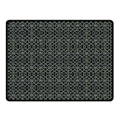 Iron Ornament Grid Pattern Double Sided Fleece Blanket (small)  by dflcprintsclothing