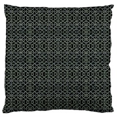 Iron Ornament Grid Pattern Standard Flano Cushion Case (two Sides) by dflcprintsclothing