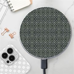 Iron Ornament Grid Pattern Wireless Charger