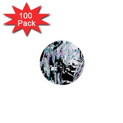 Digital Wave 1  Mini Buttons (100 Pack)  by MRNStudios