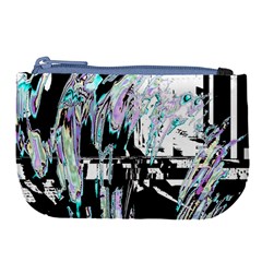 Digital Wave Large Coin Purse by MRNStudios