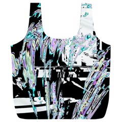 Digital Wave Full Print Recycle Bag (xxxl) by MRNStudios