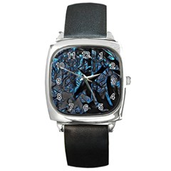 Sputnik Square Metal Watch by MRNStudios