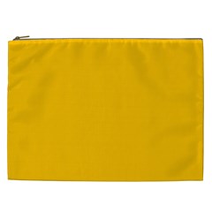 Amber Orange Cosmetic Bag (xxl) by FabChoice