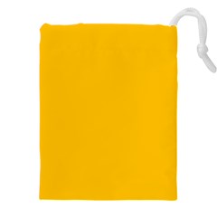 Amber Orange Drawstring Pouch (5xl) by FabChoice